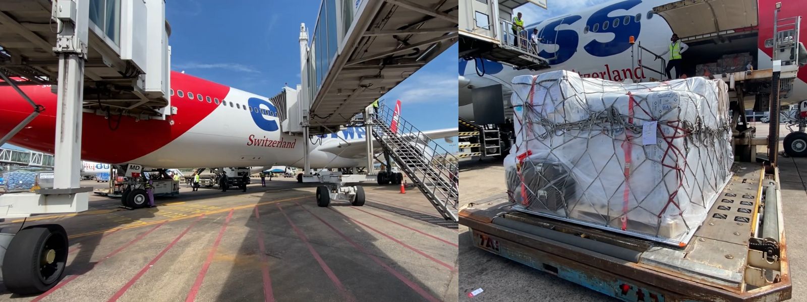 Aid From Switzerland Arrives To Support Recovery